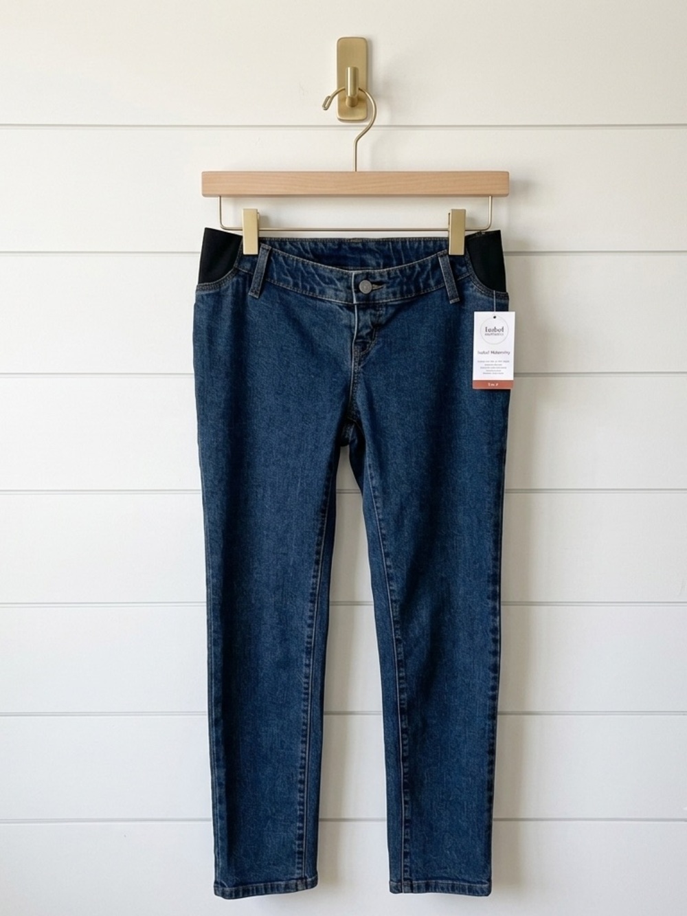 Isabel Maternity Grow With Me Jeans Size 2 NWT | Stretch Side Panel Denim